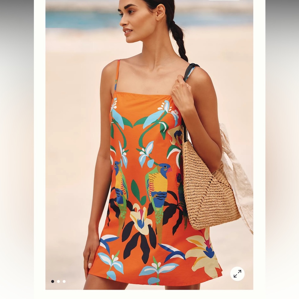 Celandine x Claire Colin Wild Tropics Shift Dress
